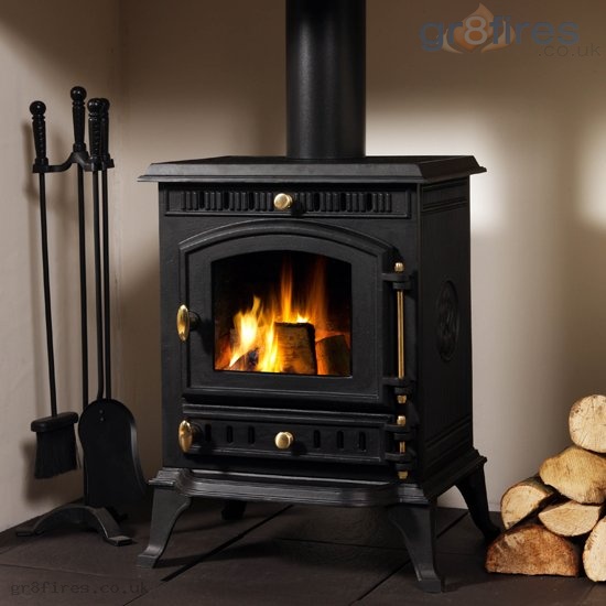 Put a heart in your home with a wood-burning stove